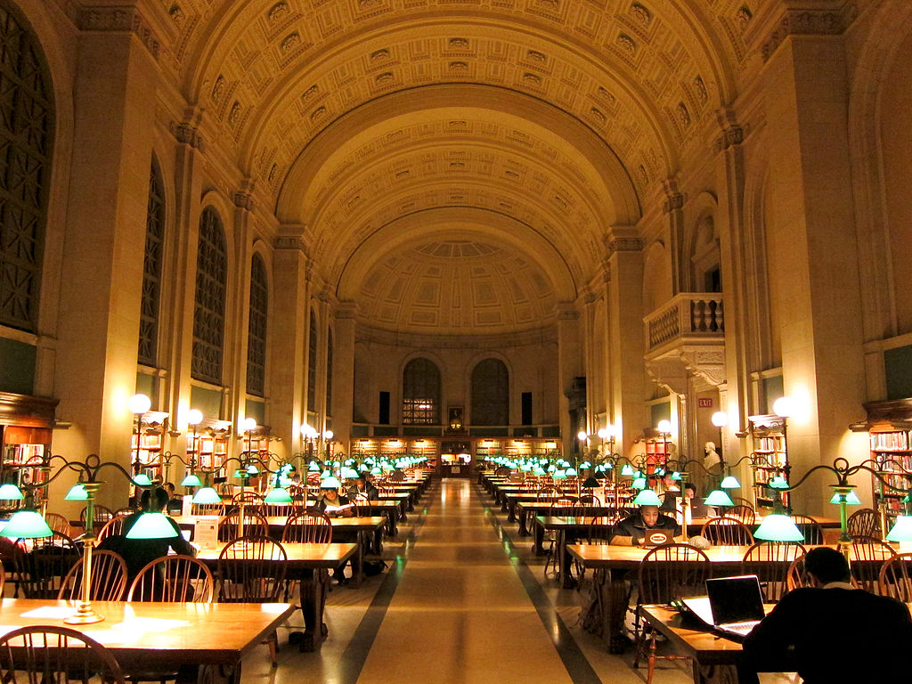 Boston Public Library Bates Hall